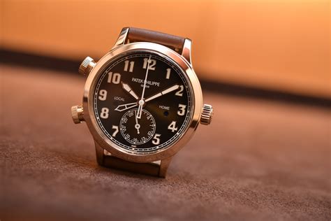 patek philippe calatrava pilot travel time for sale|calatrava pilot 7234r.